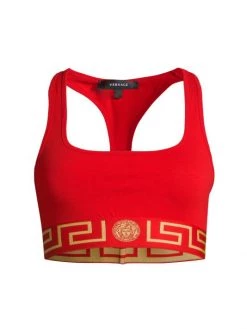 Versace Greca Border Sports Bra Black 11 Versace Greca Border Sports Bra Black -Versace Online Shop unnamed file 101