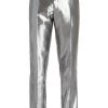 Versace Twill Lamé Trousers For Men