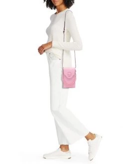 Versace La Medusa Leather Phone Case-On-Strap Baby Pink Versace Gold -Versace Online Shop unnamed file 1055