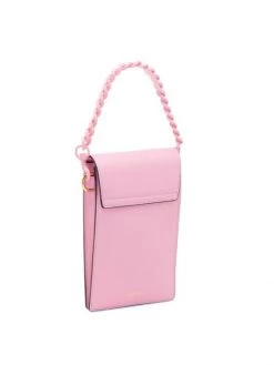 Versace La Medusa Leather Phone Case-On-Strap Baby Pink Versace Gold -Versace Online Shop unnamed file 1057