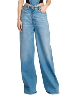 Versace Cotton High-Rise Jeans -Versace Online Shop unnamed file 1067
