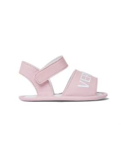 Versace Baby Girl's Logo Leather Sandals For Kids