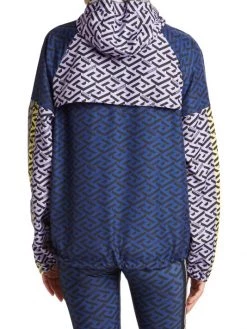 Versace Colorblock Greca Print Windbreaker 10 Versace Colorblock Greca Print Windbreaker -Versace Online Shop unnamed file 1102