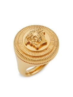 Versace Medusa Head Ring For Men