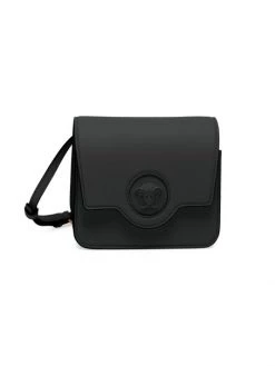 Versace La Medusa Leather Tri-Fold Shoulder Bag Baby Pink Baby Pink Versace Gold