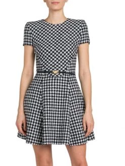 Versace Tweed A-Line Dress -Versace Online Shop unnamed file 1143