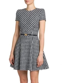 Versace Tweed A-Line Dress -Versace Online Shop unnamed file 1144