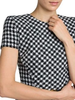 Versace Tweed A-Line Dress -Versace Online Shop unnamed file 1146