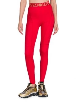 Versace Logo Stretch Leggings 8 Versace Logo Stretch Leggings -Versace Online Shop unnamed file 1169