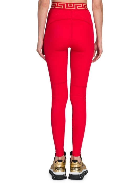 Versace Logo Stretch Leggings 5 Versace Logo Stretch Leggings - Image 5