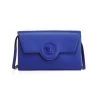 Versace La Medusa Leather Wallet-On-Strap Lilac