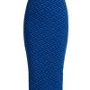 Versace La Greca Jacquard Pencil Skirt