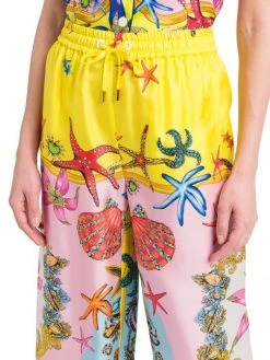 Versace Trésor De La Mer Silk Pajama Pants -Versace Online Shop unnamed file 1198