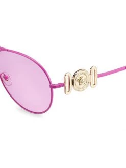 Versace 65MM Aviator Sunglasses Matte Pink 8 Versace 65MM Aviator Sunglasses Matte Pink -Versace Online Shop unnamed file 1221