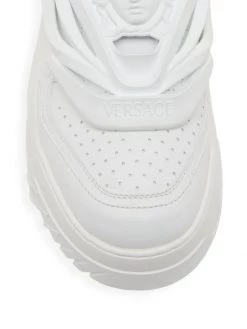 Versace Medusa Leather Low-Top Sneakers -Versace Online Shop unnamed file 1246