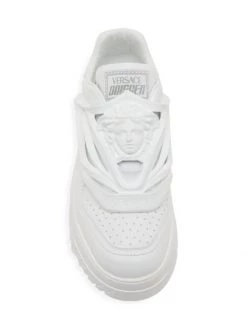 Versace Medusa Leather Low-Top Sneakers -Versace Online Shop unnamed file 1247