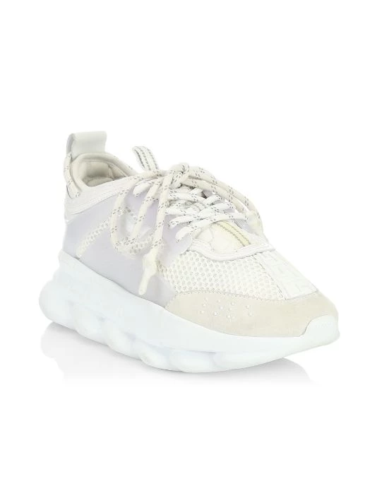 Versace Chain Reaction Sneakers For Men White 2 Versace Chain Reaction Sneakers For Men White - Image 2