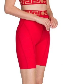 Versace Logo Stretch Cycling Shorts -Versace Online Shop unnamed file 1312