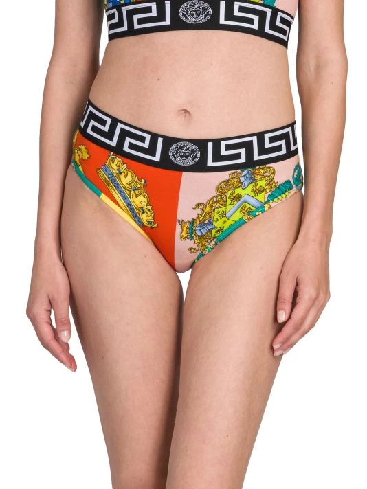 Versace Logo Stretch-Cotton Briefs 3 Versace Logo Stretch-Cotton Briefs - Image 3