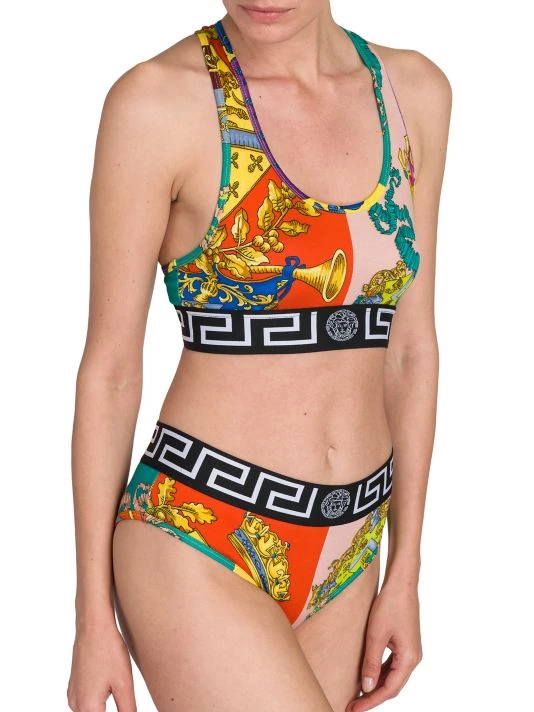 Versace Logo Stretch-Cotton Briefs 5 Versace Logo Stretch-Cotton Briefs - Image 5