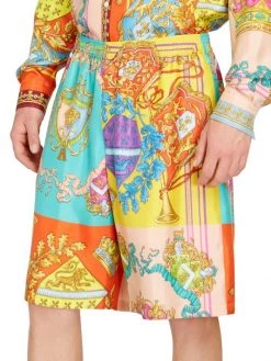 Versace Royalty Silk Shorts For Men -Versace Online Shop unnamed file 1358