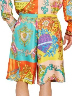 Versace Royalty Silk Shorts For Men -Versace Online Shop unnamed file 1359