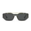 Versace Medusa Biggie Sunglasses For Men Transparent Green