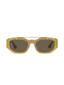 Versace Medusa Biggie Sunglasses For Men Transparent Green -Versace Online Shop unnamed file 1366