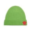 Versace Medusa Knit Cashmere Beanie For Men Fluo Green