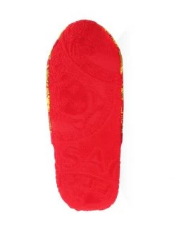 Versace Medusa Print Cotton Slippers White -Versace Online Shop unnamed file 1383