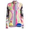 Versace Barocco Print Formal Shirt