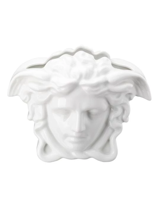 Versace Medusa Grande Porcelain Vase Gold 3 Versace Medusa Grande Porcelain Vase Gold - Image 3