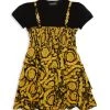 Versace Little Girl's & Girl's Barocco Jersey T-Shirt Dress For Kids