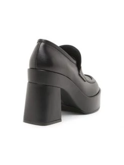 Versace Logo Platform Leather Loafers -Versace Online Shop unnamed file 1457