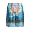 Versace Trésor De La Mer Silk Shorts For Men