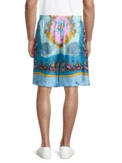 Versace Trésor De La Mer Silk Shorts For Men -Versace Online Shop unnamed file 1465