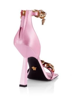 Versace Crystal Chain High-Heel Sandals -Versace Online Shop unnamed file 1487