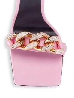 Versace Crystal Chain High-Heel Sandals -Versace Online Shop unnamed file 1488