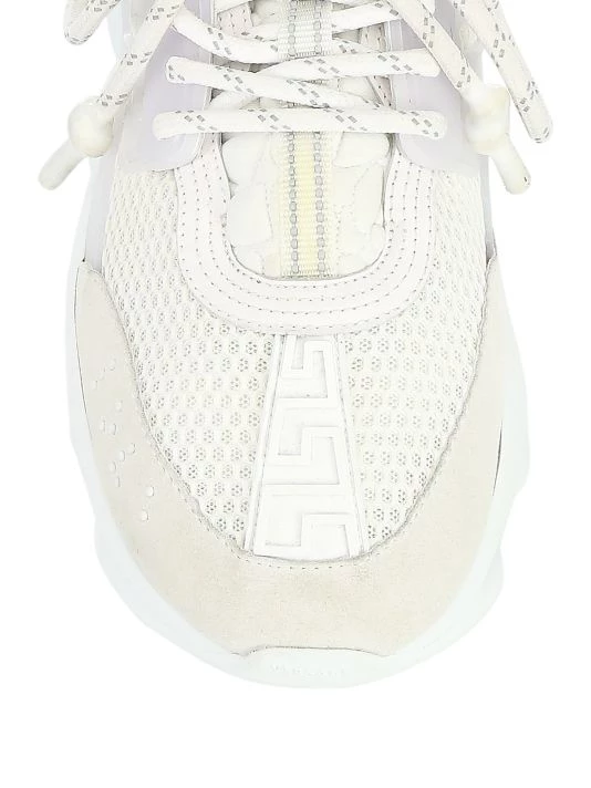Versace Chain Reaction Sneakers For Men White 4 Versace Chain Reaction Sneakers For Men White - Image 4