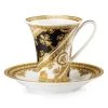 Versace I Love Baroque Porcelain Coffee Cup And Saucer