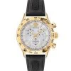 Versace Hellenyium Chrono 44MM Leather Watch For Men