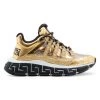 Versace Trigreca Metallic Sneakers