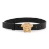 Versace Kid's Nero Medusa Belt For Kids