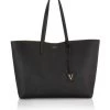 Versace Virtus Leather Tote