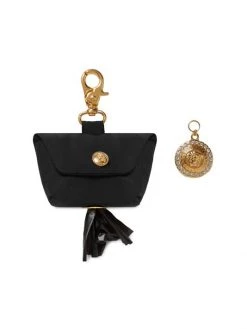 Versace 2-Piece Medusa Dog Bag Set With Charm