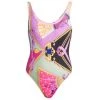 Versace Ventagli One-Piece Swim Suit