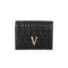 Versace Virtus Quilted Leather Bi-Fold Wallet