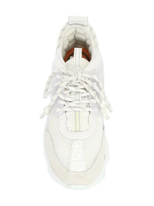 Versace Chain Reaction Sneakers For Men White 5 Versace Chain Reaction Sneakers For Men White - Image 5