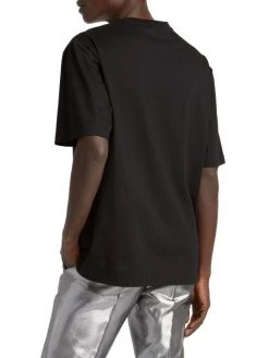 Versace Cotton Logo T-Shirt For Men -Versace Online Shop unnamed file 1601