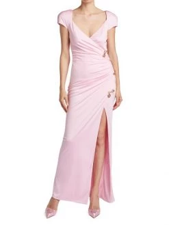 Versace Safety Pin Jersey Gown -Versace Online Shop unnamed file 1610